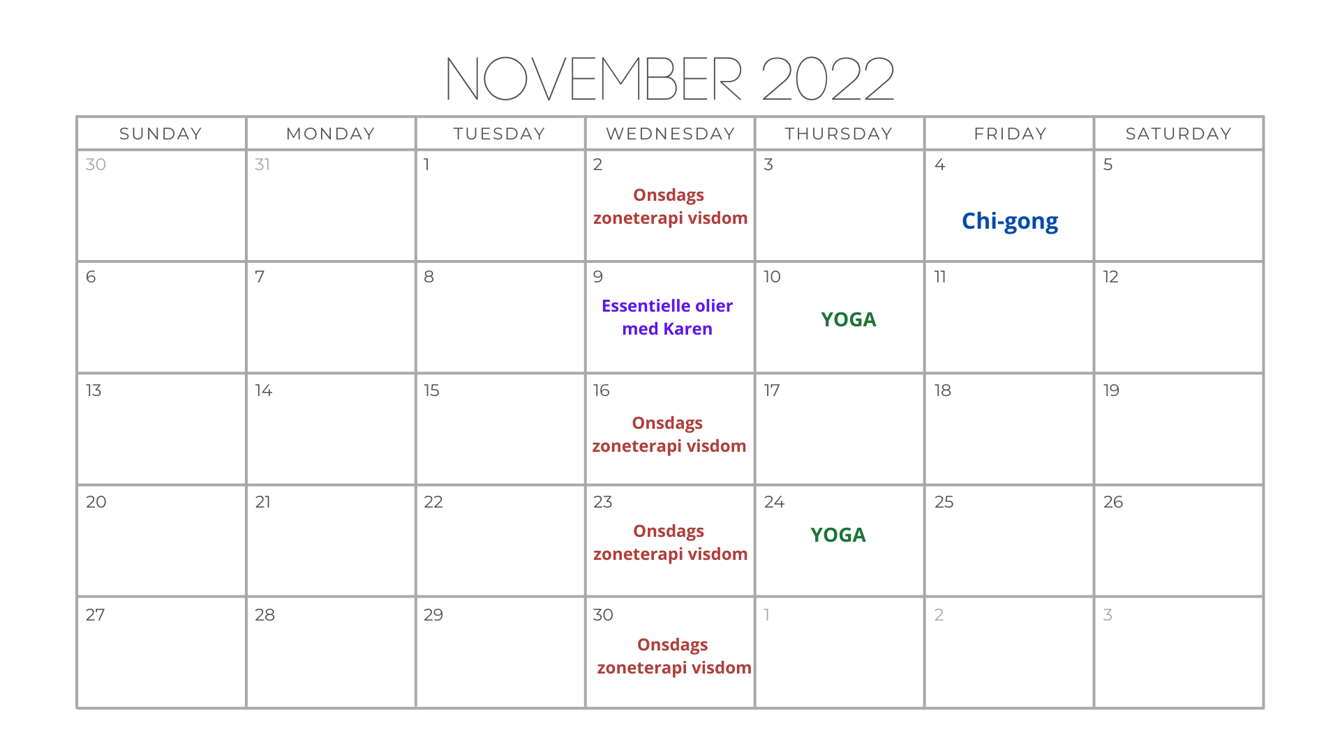Kalender 2022+2023